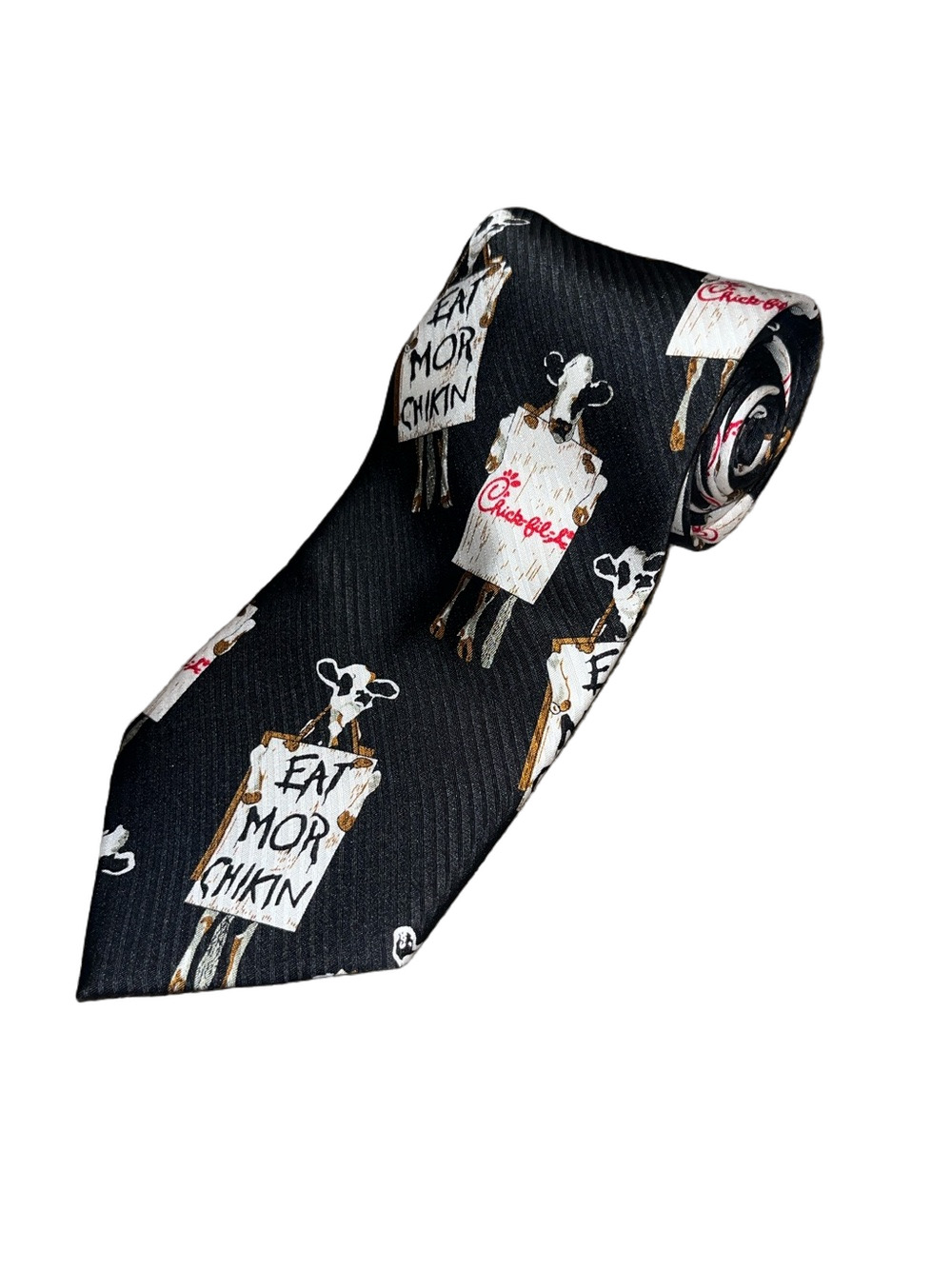 Chick-Fil-A CFA Chick Fil A Eat Mor Chikin Team Member Necktie Tie Employee